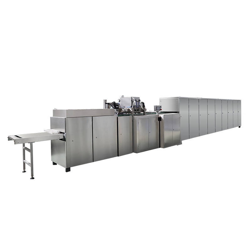 Q110 111 112 113 Automatisk chokoladestøbning produktionslinje